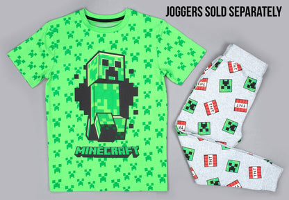 T-shirt Minecraft – Creeper T-shirt – vert