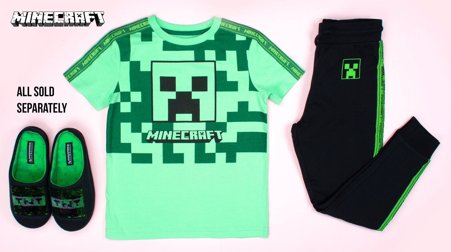 Pantalon de jogging Minecraft – noir – noir