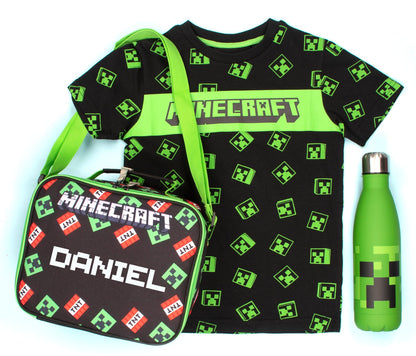 Gourde en acier inoxydable – Minecraft 550 ml – vert