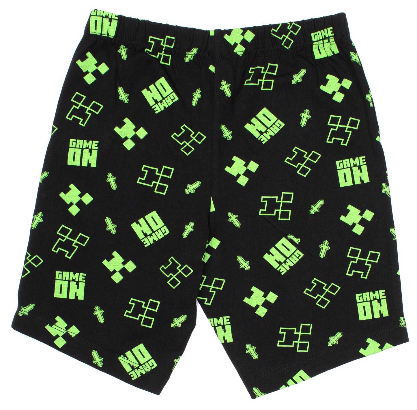 Pyjama Minecraft – Short Sleeve – vert