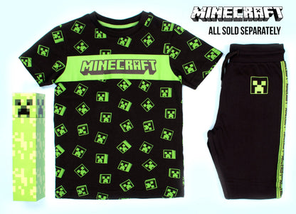 T-shirt Minecraft – Creeper T-shirt – noir