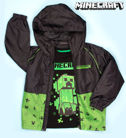 T-shirt Minecraft – Creeper T-shirt – noir