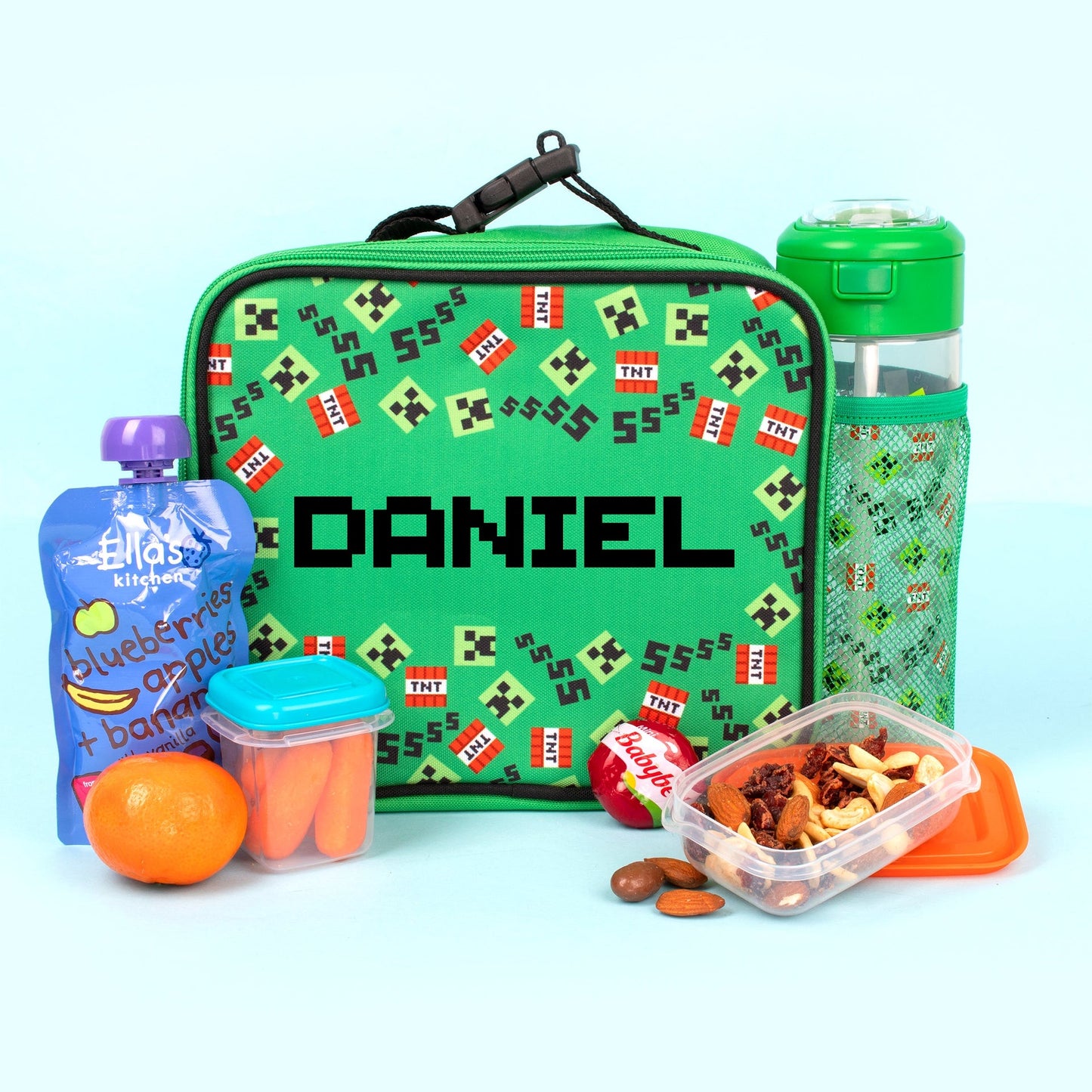 Sac repas – Minecraft with Pocket – vert