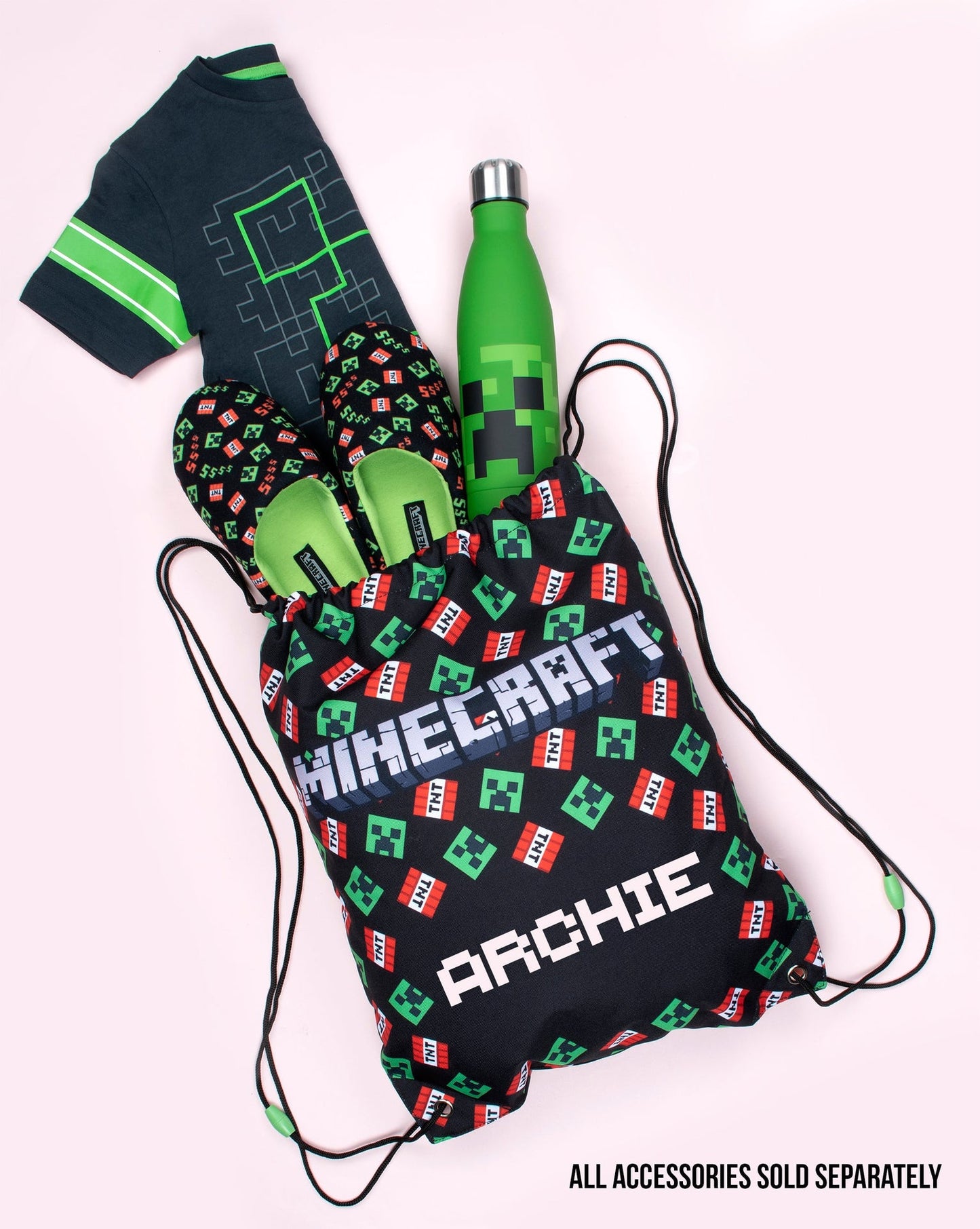T-shirt Minecraft – Creeper T-shirt – Navy