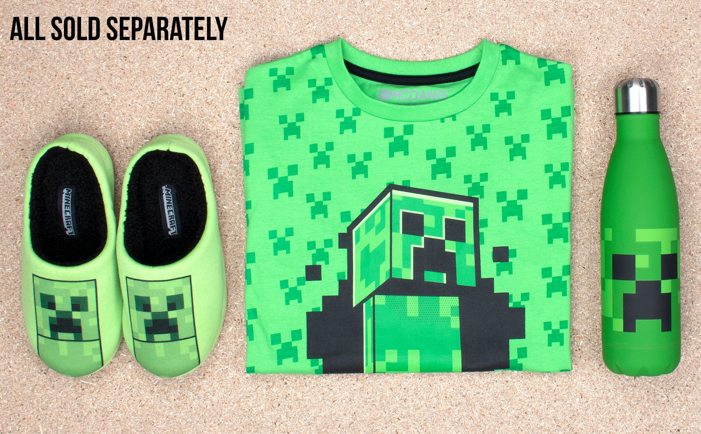 T-shirt Minecraft – Creeper T-shirt – vert