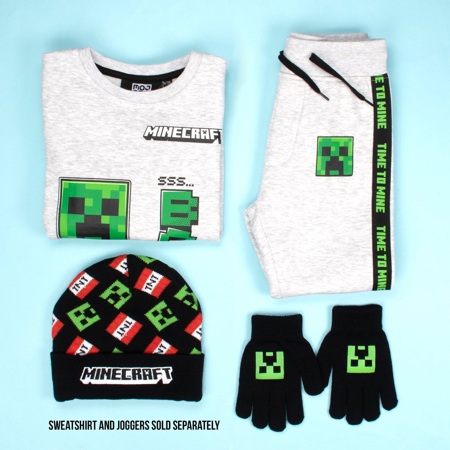 Ensemble bonnet et gants – Minecraft Set