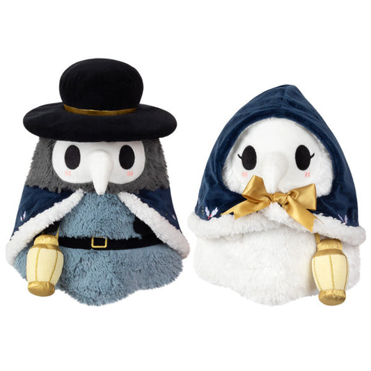 Duo Mini Squishable – Docteur et Infirmière de la Peste – Hiver Givré