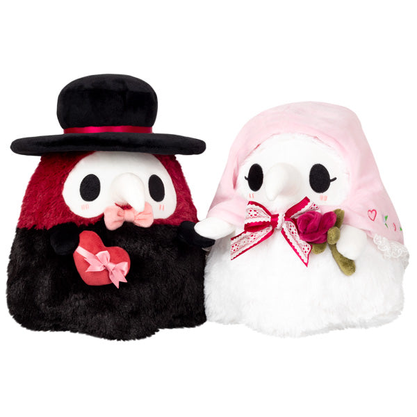 Peluche Mini Squishable – Duo Saint-Valentin Docteur & Infirmière de la Peste