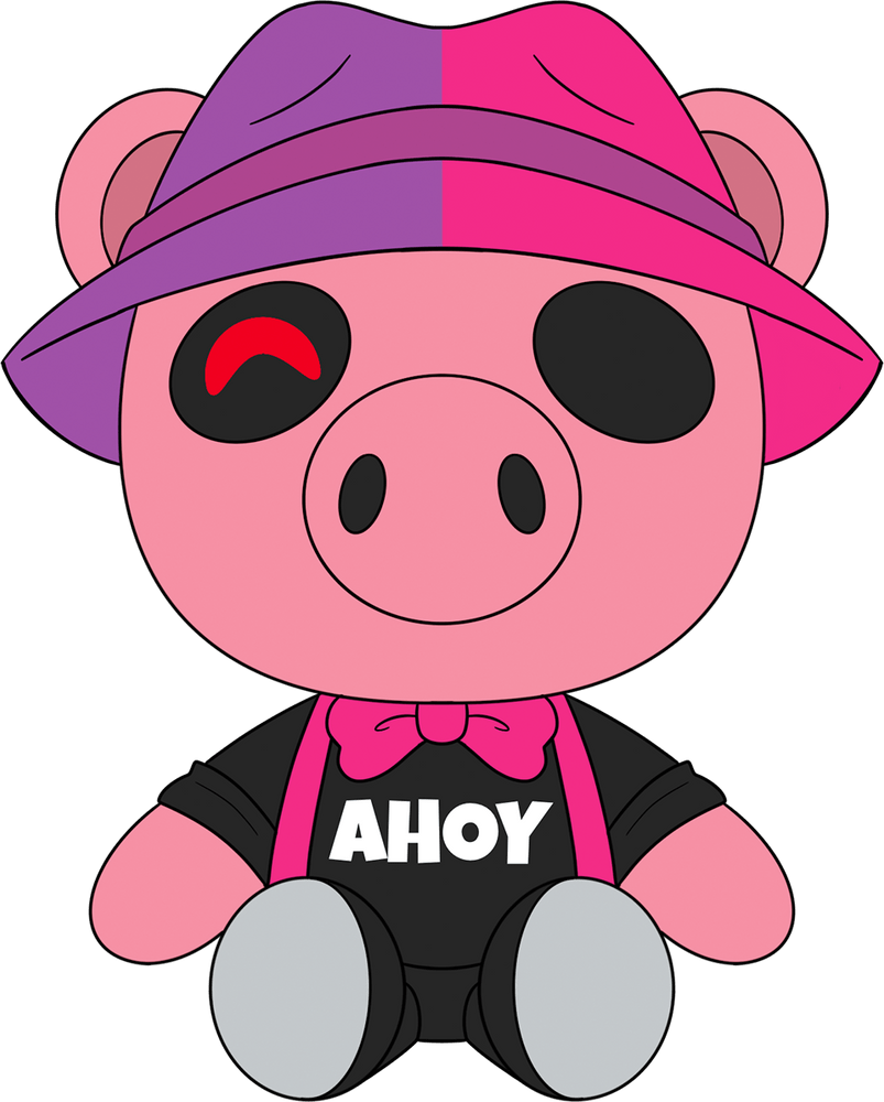 MiniToon Piggy Plush (9in)