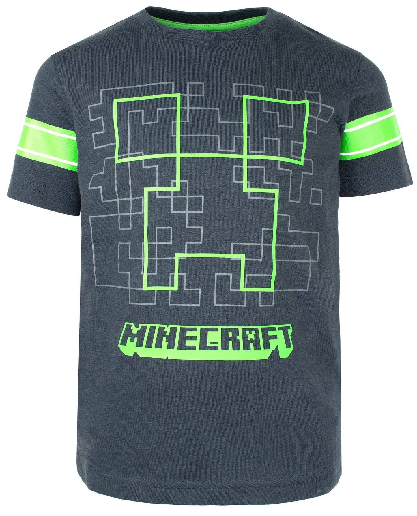 T-shirt Minecraft – Creeper T-shirt – Navy