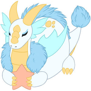 Peluche Mini Squishable – Dragon des Vœux