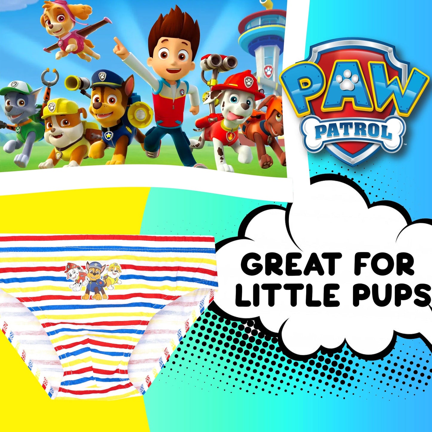 Sous-vêtement enfant – PAW Patrol – bleu
