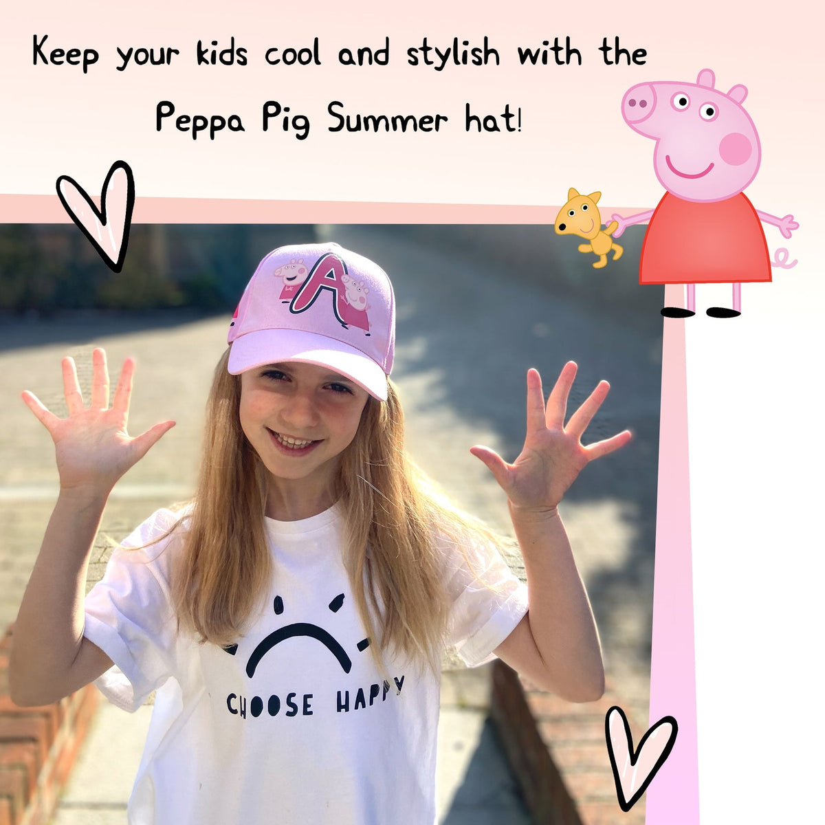 Casquette enfant – Summer Hat – Peppa Pig