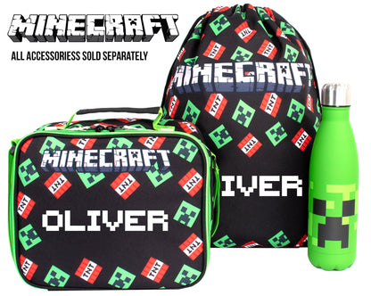 Gourde en acier inoxydable – Minecraft 550 ml – vert