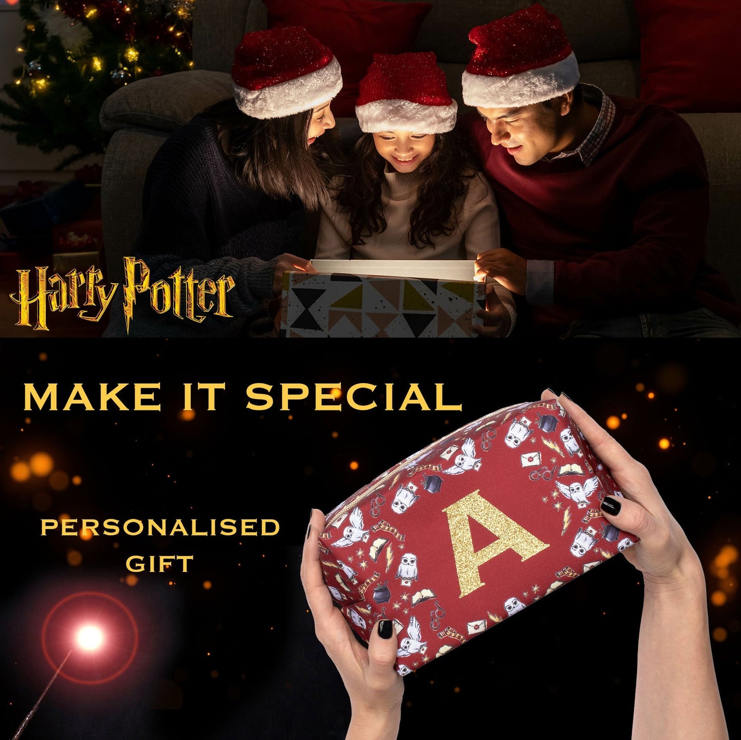 Trousse de maquillage – Harry Potter – pailleté Latter