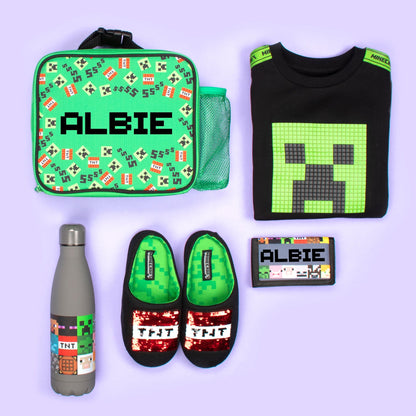 Sac repas – Minecraft with Pocket – vert
