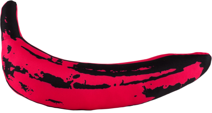 Andy Wharol Pink Banana Plush