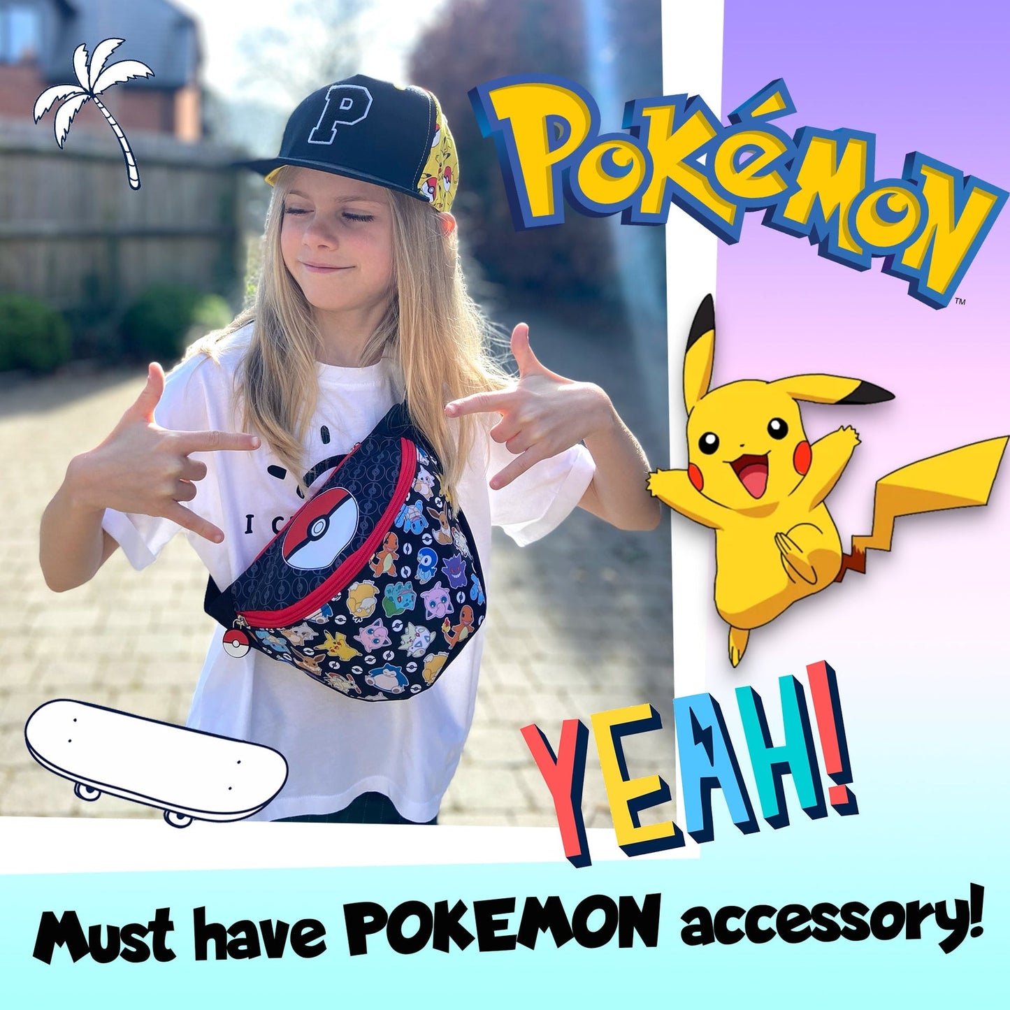 Sac banane ceinture – Pokemon