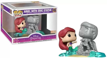 Ariel with statue Eric "Ultimate Princess"