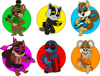 Popgoes Pin Set