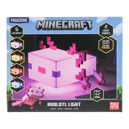 Minecraft Lamp - Axolotl