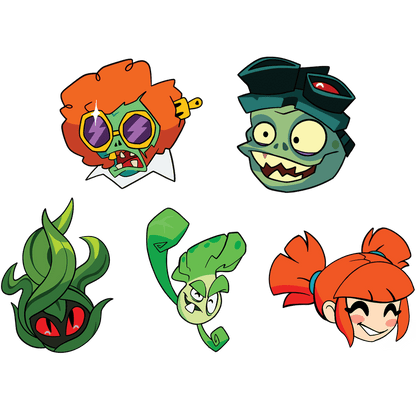 Plants vs Zombies Pin Set