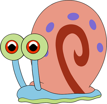 Gary Snail Stickie (6in)