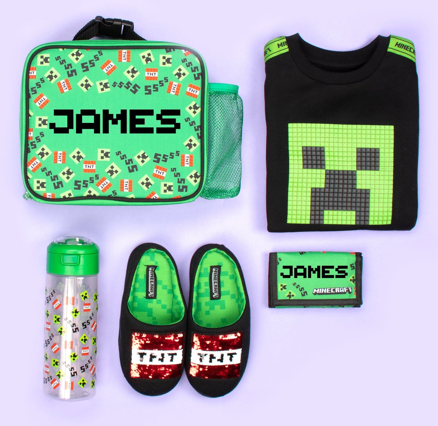 Minecraft Kids portefeuille – vert