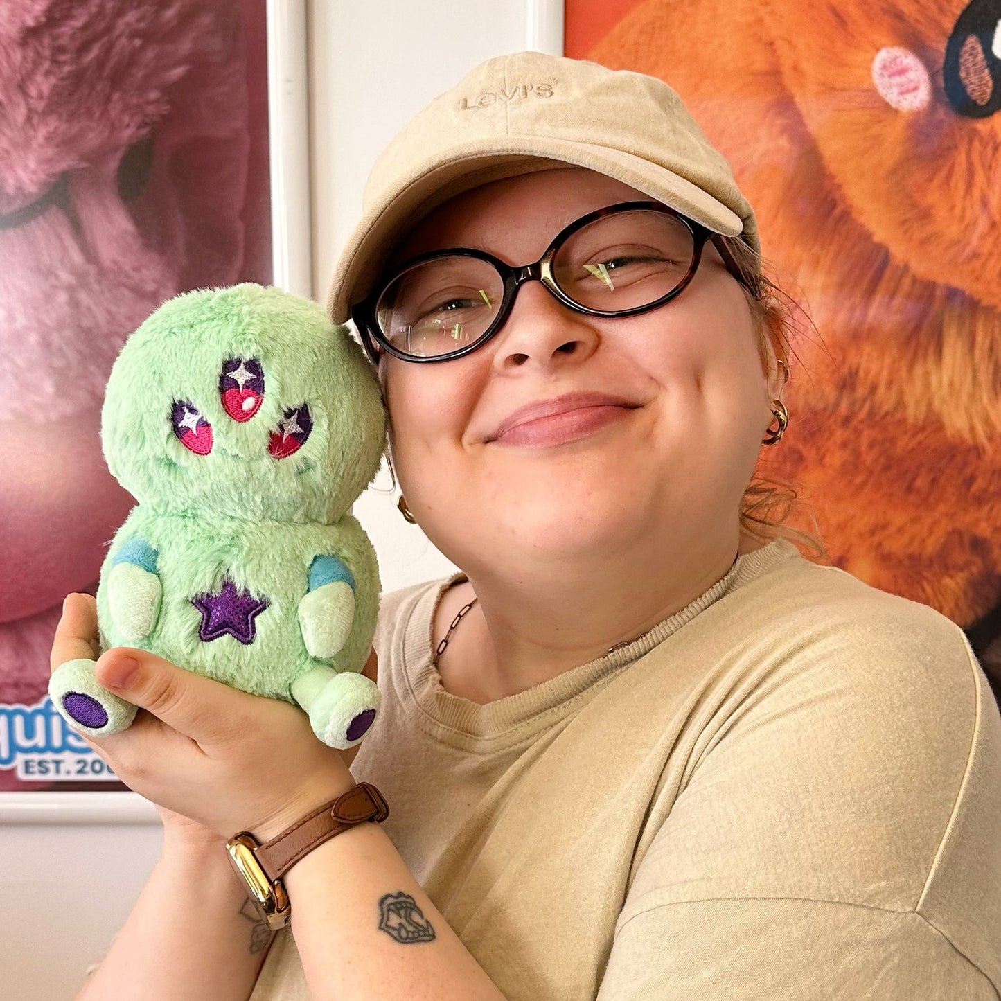 Peluche Snacker Squishable – Alien Vert S1E3