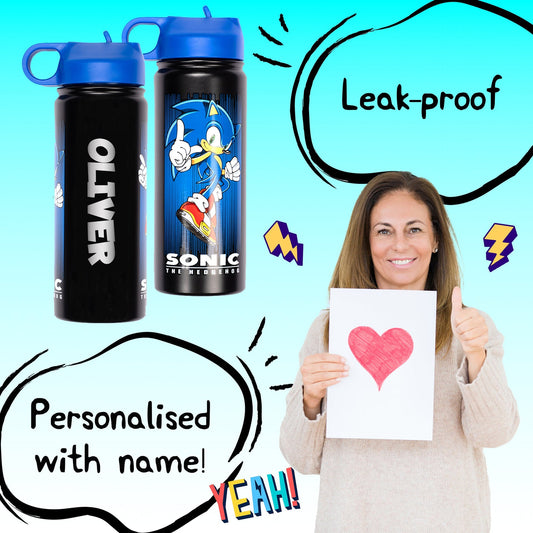 Stainless steel bottle with straw – Stainless steel Bottle 700ml – Sonic
