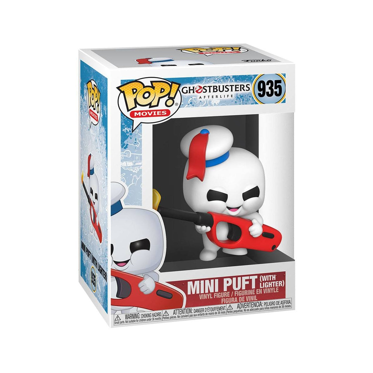 Mini Puft with lighter