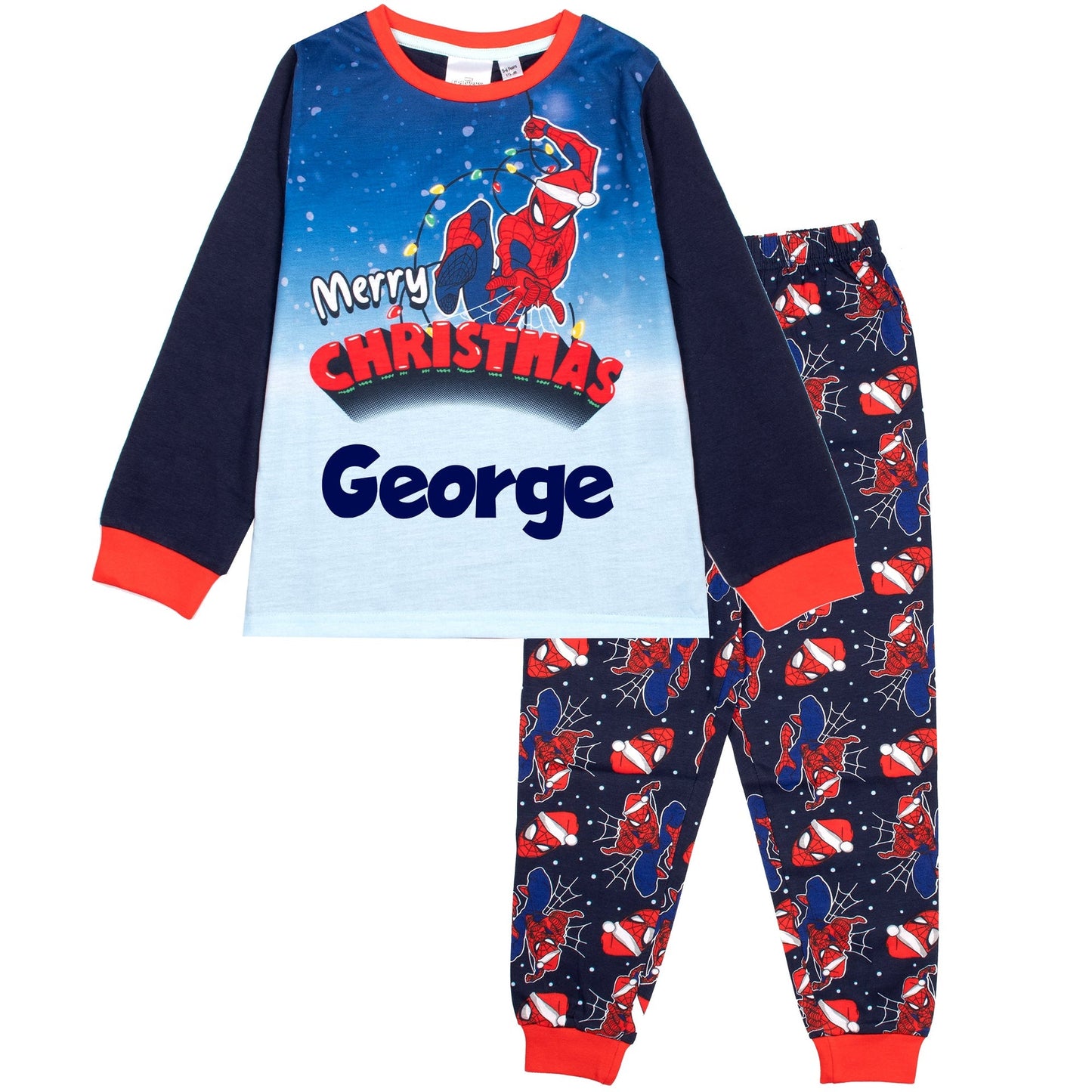 Pyjama – Marvel Spider-Man Christmas – Dark bleu