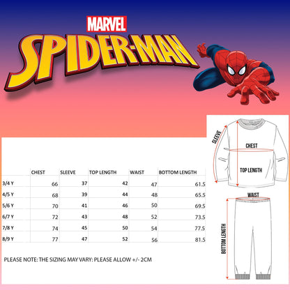 Pyjama – Marvel Spider-Man Christmas -bleu