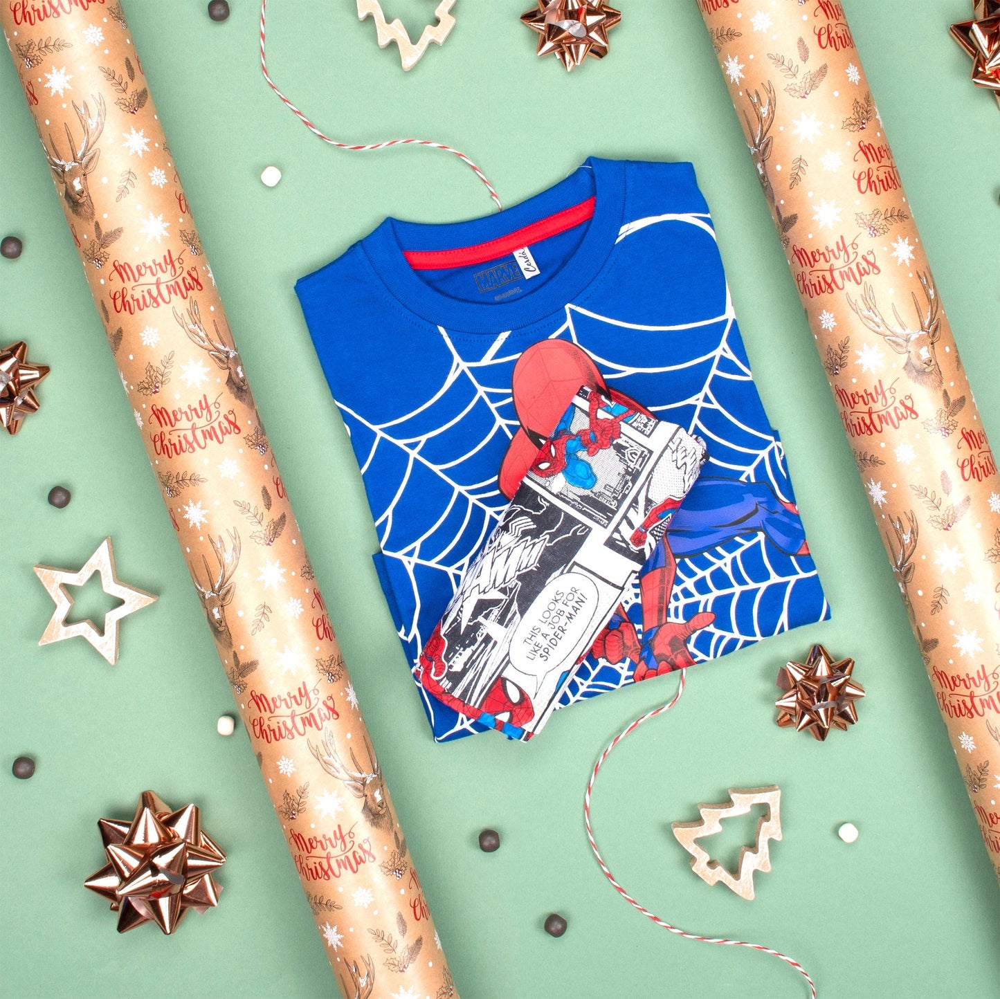 Pyjama – Set Spider-Man – bleu