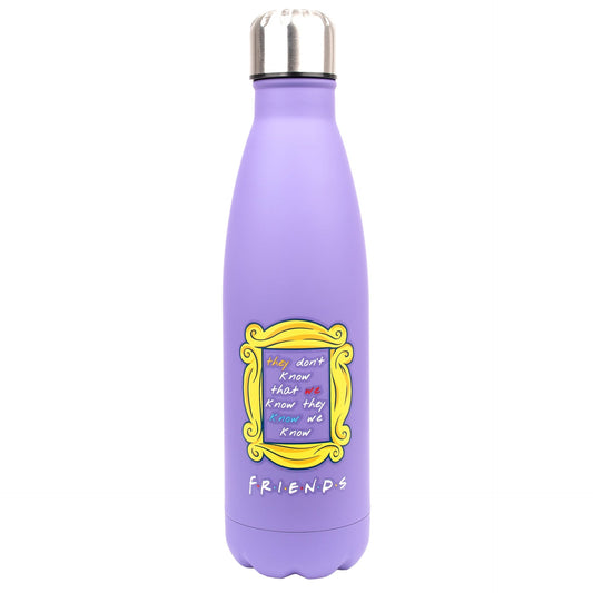 Stainless steel water bottle – Friends 750ml – purple