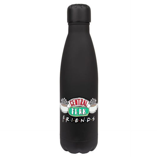 Stainless Steel Water Bottle – Friends 750ml – Black