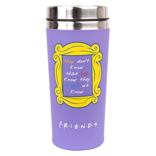 Mug isotherme Friends – violet – 450 ml