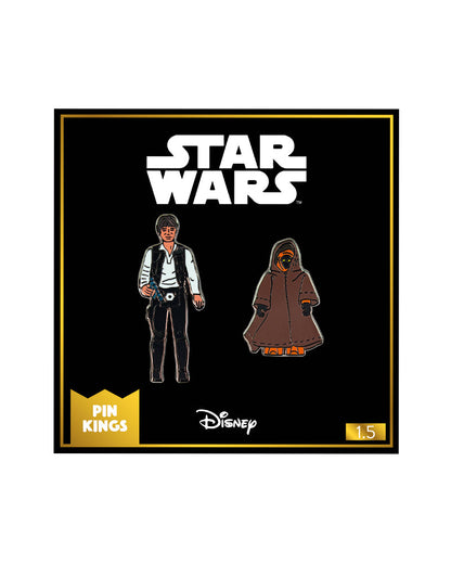 Star Wars Pin Set Set 1.5 - Han Solo and Jawa