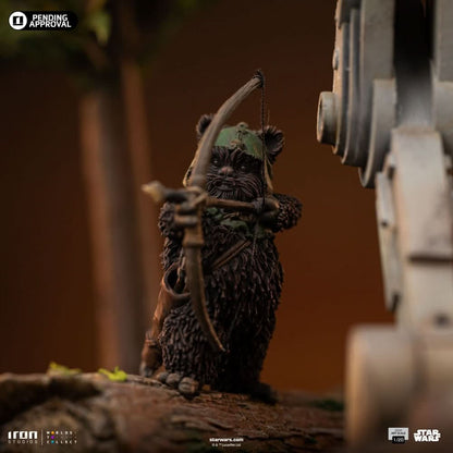Statue AT-ST and Chewbacca - Star Wars - Demi Art Scale 1/20