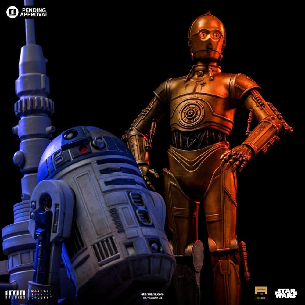 Statue C-3PO and R2-D2 - Star Wars - Art Scale 1/10