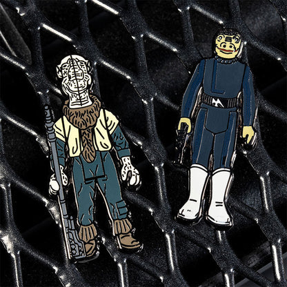 Pin's Star Wars Set 1.49 – Yak Face and Snaggletooth