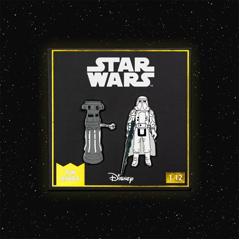 Star Wars Pin Set 1.12 – FX-7 and Imperial Stormtrooper (Hoth Battle Gear)