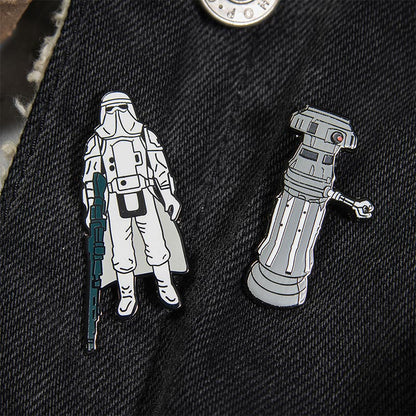 Star Wars Pin Set 1.12 – FX-7 and Imperial Stormtrooper (Hoth Battle Gear)