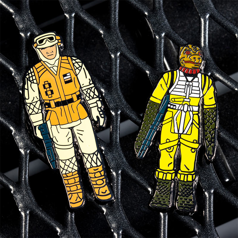 Pin's Star Wars Set 1.13 – Bossk and Rebel Soldier (Hoth Battle Gear)