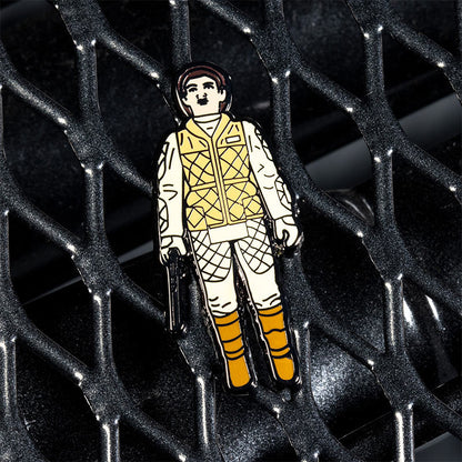 Pin's Star Wars Set 1.19 – Leia (Hoth Outfit) and Rebel Commander