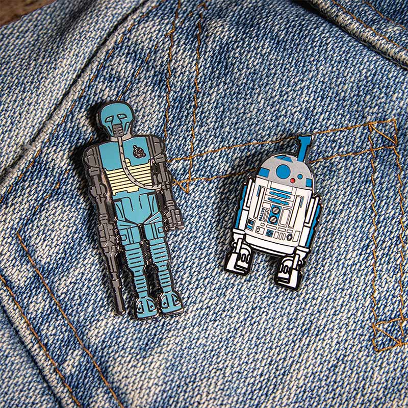 Pin's Star Wars Set 1.21 – 2-1B and R2 D2 (with Sensorscope)