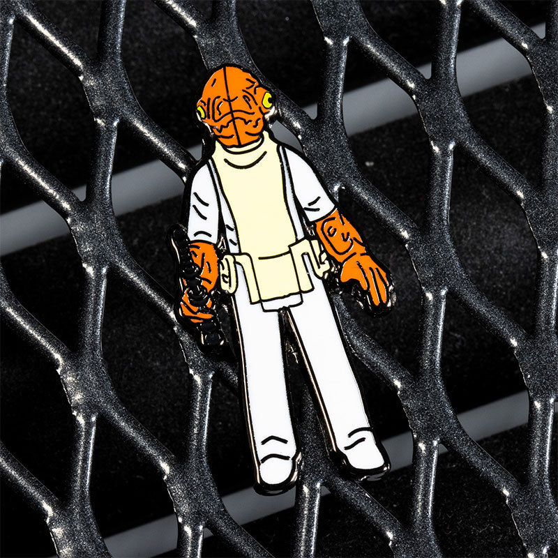 Pin's Star Wars Set 1.26 – Admiral Ackbar and Luke Skywalker (Jedi Knight Outfit)