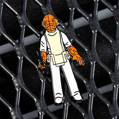 Pin's Star Wars Set 1.26 – Admiral Ackbar and Luke Skywalker (Jedi Knight Outfit)
