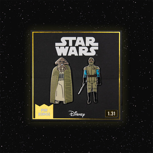 Pin's Star Wars Set 1.31 – Squid Head and General Madine