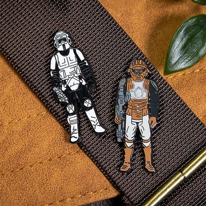 Pin's Star Wars Set 1.33 – Biker Scout and Lando Calrissian (Skiff Guard Disguise)